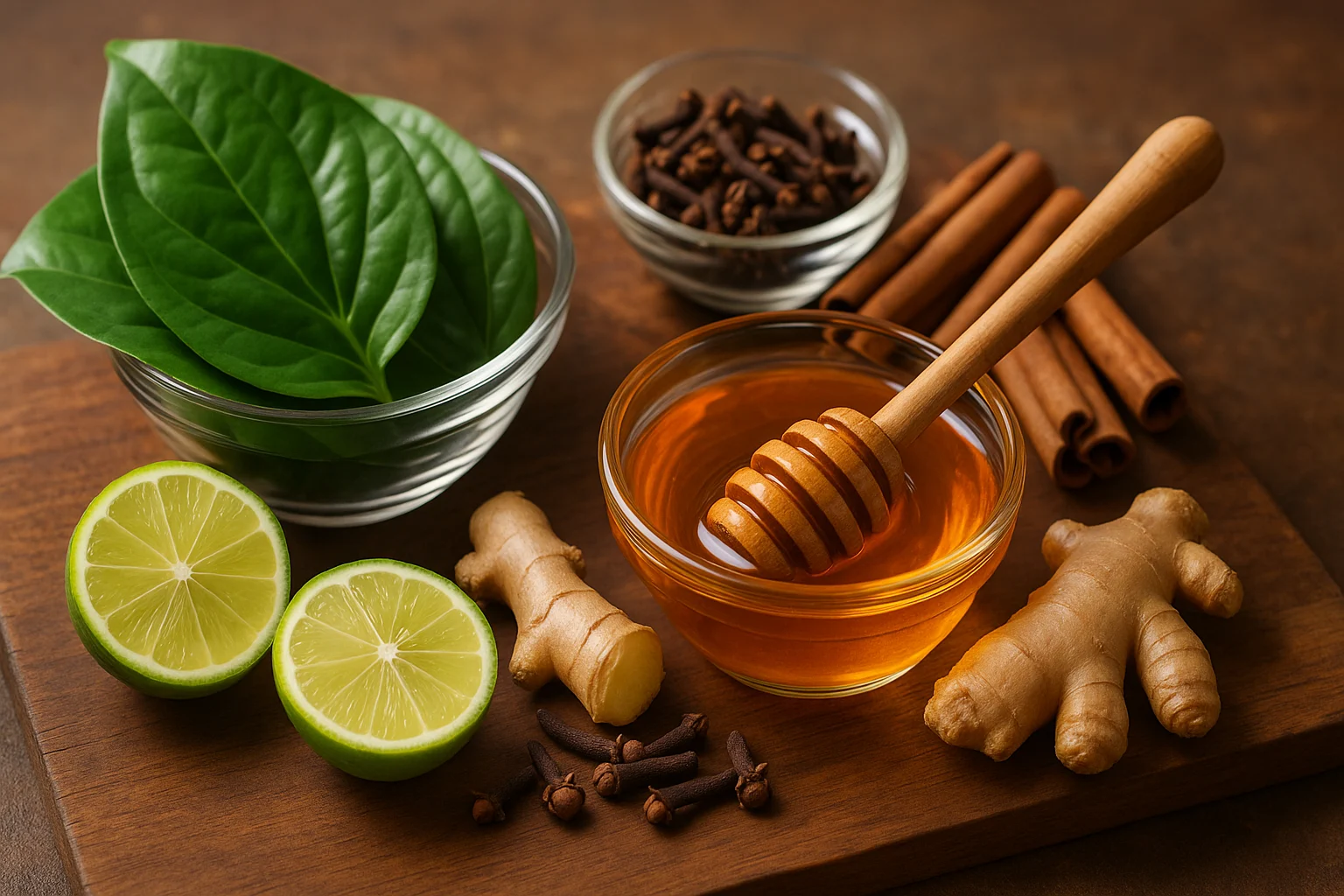 Obat bau mulut tradisional ampuh dari bahan alami seperti daun sirih, jahe, dan cengkeh.