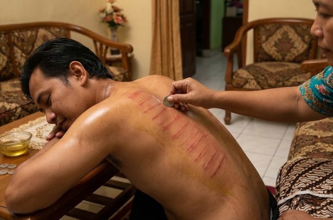 Kerokan: Fakta Medis di Balik Punggung Merah dan "Masuk Angin"