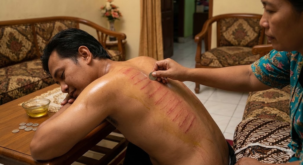 Kerokan: Fakta Medis di Balik Punggung Merah dan "Masuk Angin"